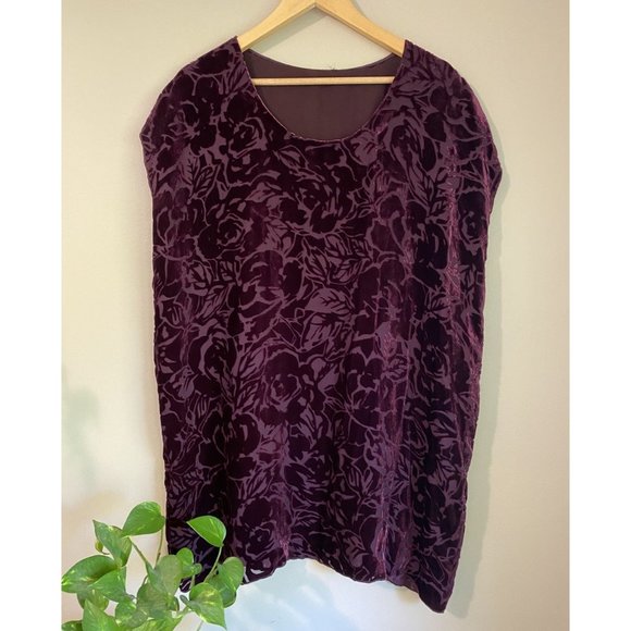 Wilfred (Aritzia) Silk & Velvet 'Bouchette' Dress - Picture 1 of 6